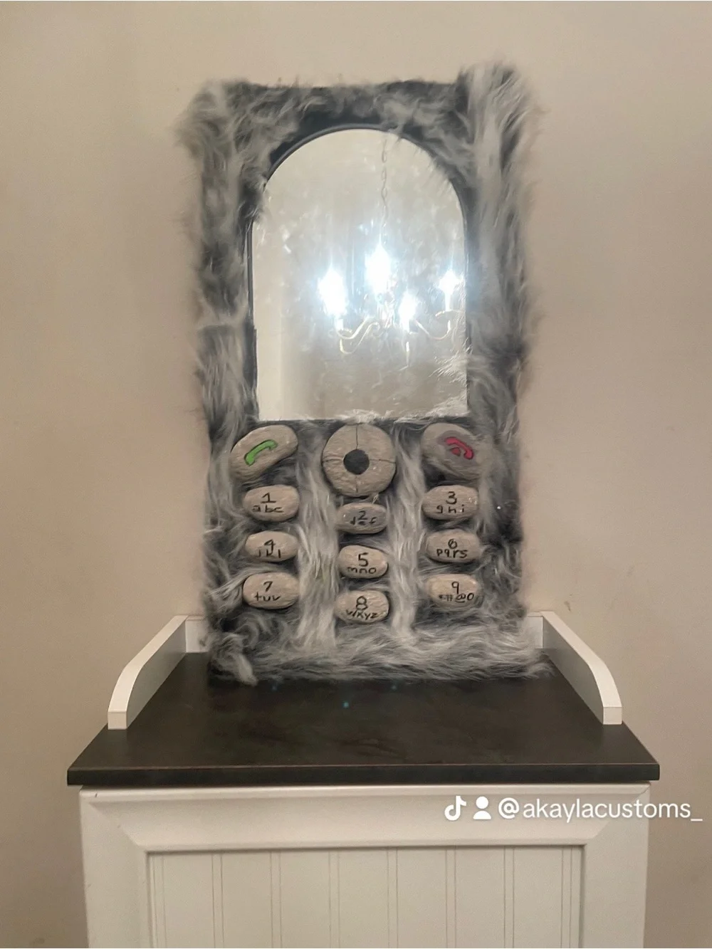 Furry Cellphone Mirror